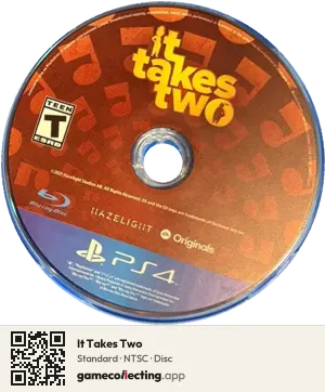 It Takes Two PlayStation 4, NTSC disc