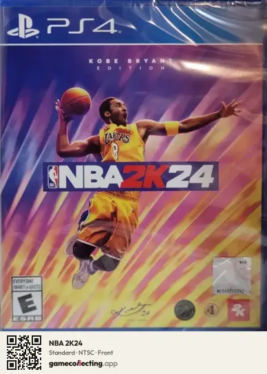 NBA 2K24 PlayStation 4, NTSC box front