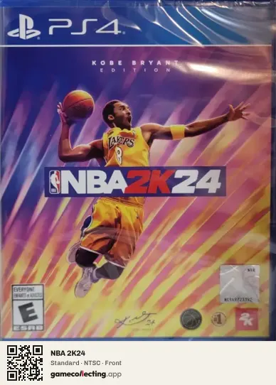 NBA 2K24 PlayStation 4, NTSC box front