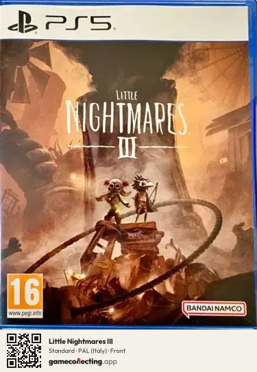 Little Nightmares III PlayStation 5, Italy box front