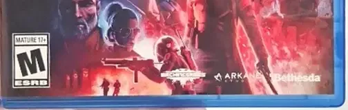 Wolfenstein: Youngblood, the ESRB box on its front