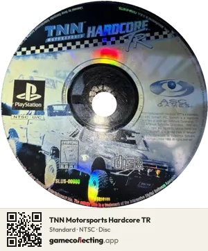 TNN Motorsports Hardcore TR PlayStation, NTSC disc