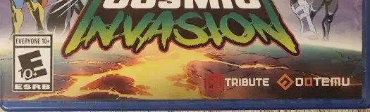 Marvel Cosmic Invasion, the ESRB box on its front