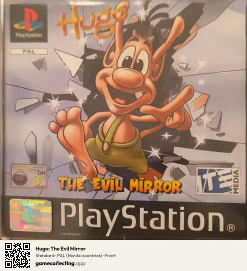 Hugo: The Evil Mirror PlayStation, Nordic countries box front