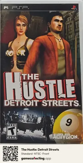 The Hustle: Detroit Streets PlayStation Portable, NTSC box front