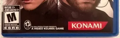 Metal Gear Solid HD Collection, the ESRB box on its front