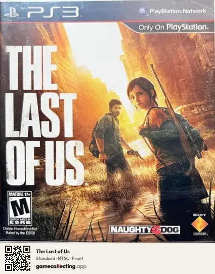 The Last of Us PlayStation 3, NTSC box front