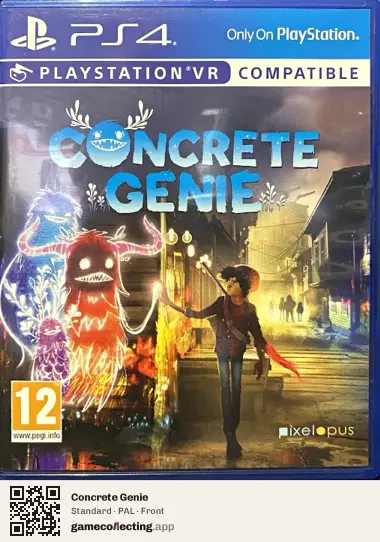 Concrete Genie PlayStation 4, PAL box front