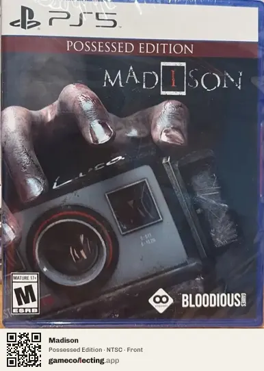 Madison PlayStation 5, NTSC box front