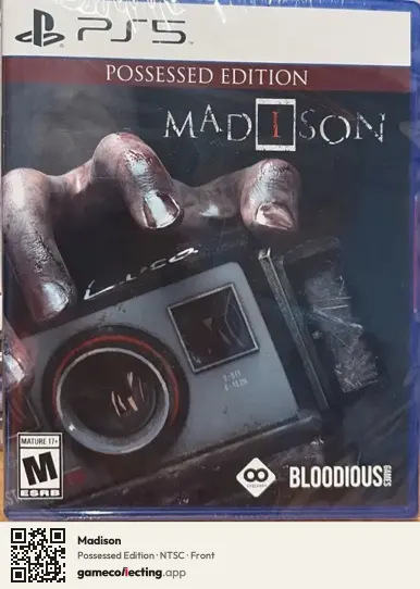 Madison PlayStation 5, NTSC box front