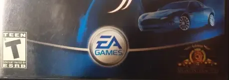 007: Nightfire, the ESRB box on its front