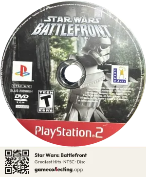 Star Wars: Battlefront PlayStation 2, NTSC disc