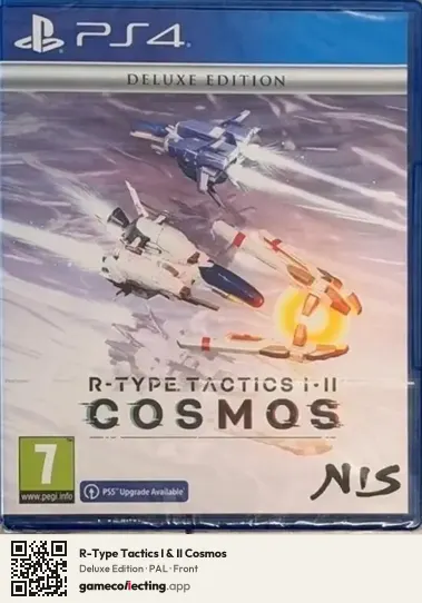 R-Type Tactics I & II Cosmos PlayStation 4, PAL box front