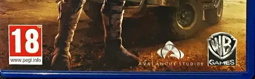 Mad Max, the PEGI square on its front