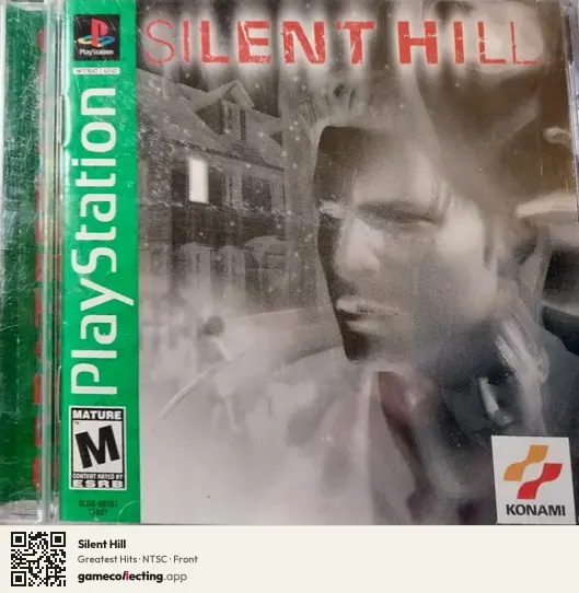 Silent Hill PlayStation, NTSC box front