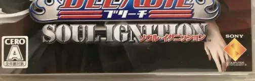 Bleach: Soul Resurrección, the CERO letter on its front