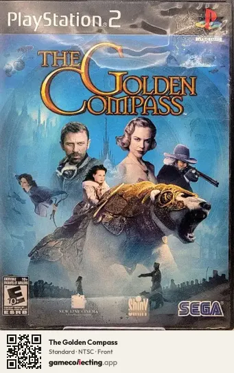 The Golden Compass PlayStation 2, NTSC box front