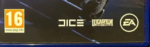 Star Wars Battlefront II, the USK square on its front