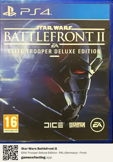 Star Wars Battlefront II PlayStation 4, Germany box front