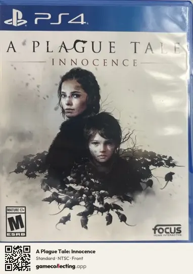 A Plague Tale: Innocence PlayStation 4, NTSC box front