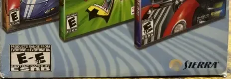 Crash Bandicoot Action Pack, the ESRB box on its front