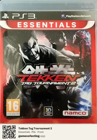 Tekken Tag Tournament 2 PlayStation 3, PAL box front