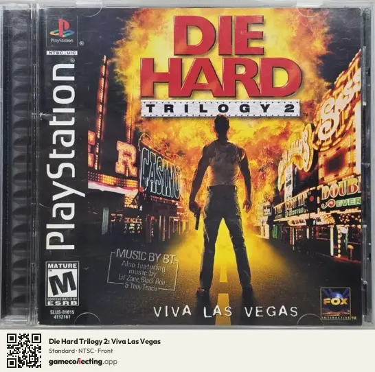 Die Hard Trilogy 2: Viva Las Vegas PlayStation, NTSC box front