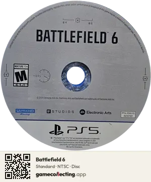 Battlefield 6 PlayStation 5, NTSC disc