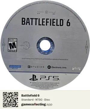 Battlefield 6 PlayStation 5, NTSC disc
