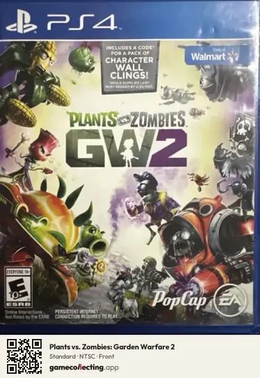 Plants vs. Zombies: Garden Warfare 2 PlayStation 4, NTSC box front