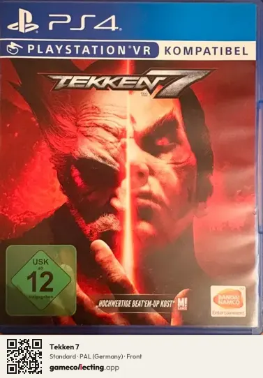 Tekken 7 PlayStation 4, Germany box front
