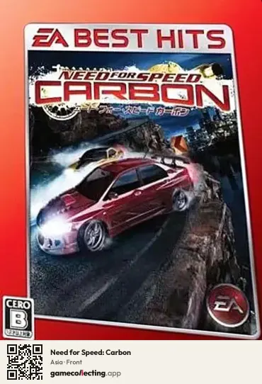 Need for Speed: Carbon PlayStation 3, Asia box front