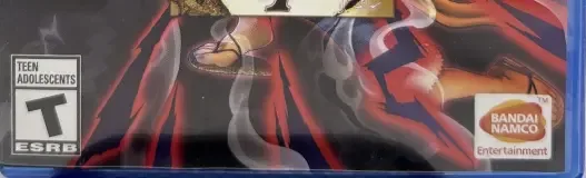 One Piece: Pirate Warriors 4, the ESRB box on its front