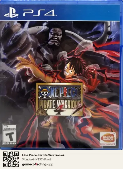 One Piece: Pirate Warriors 4 PlayStation 4, NTSC box front