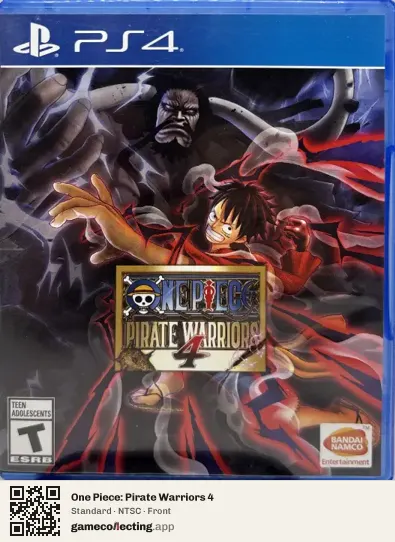 One Piece: Pirate Warriors 4 PlayStation 4, NTSC box front
