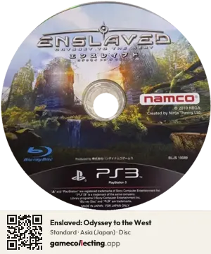 Enslaved: Odyssey to the West PlayStation 3, Asia disc
