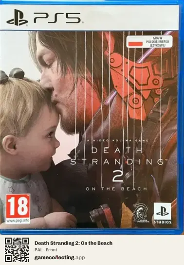 Death Stranding 2: On the Beach PlayStation 5, PAL box front