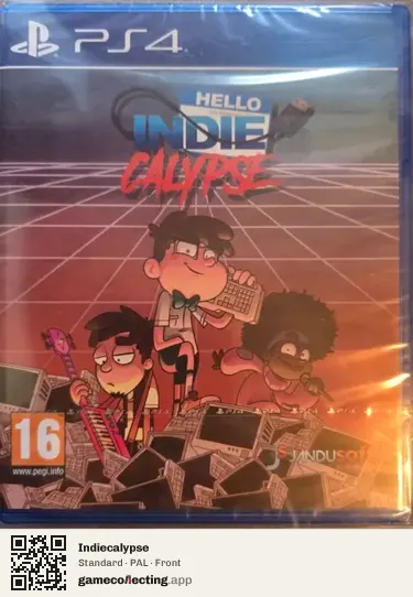 Indiecalypse PlayStation 4, PAL box front