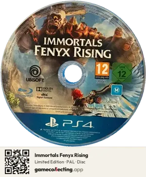 Immortals Fenyx Rising PlayStation 4, PAL disc