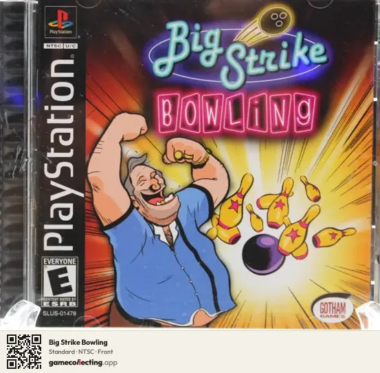 Big Strike Bowling PlayStation, NTSC box front