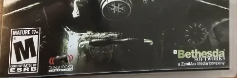 Fallout 3, the ESRB box on its front