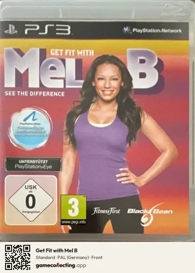 Get Fit with Mel B PlayStation 3, Germany box front