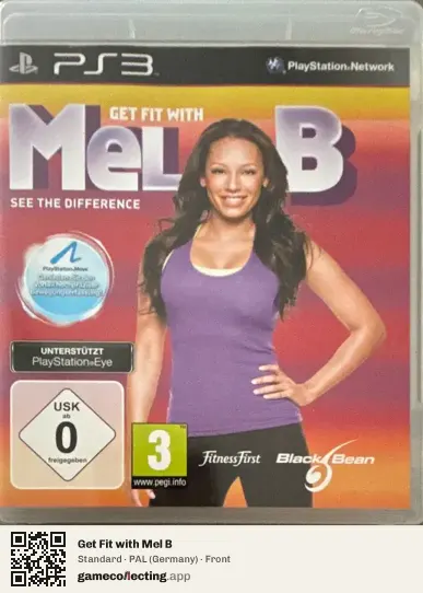 Get Fit with Mel B PlayStation 3, Germany box front