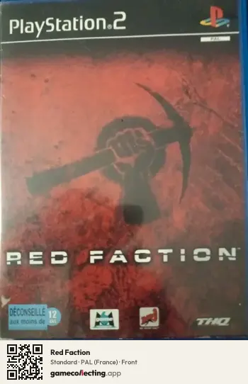 Red Faction PlayStation 2, France box front