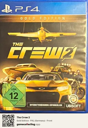 The Crew 2 PlayStation 4, Germany box front