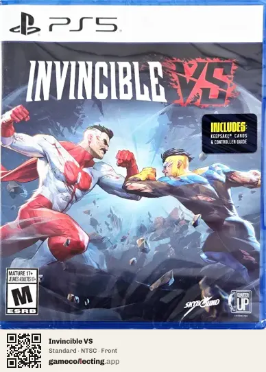 Invincible VS PlayStation 5, NTSC box front