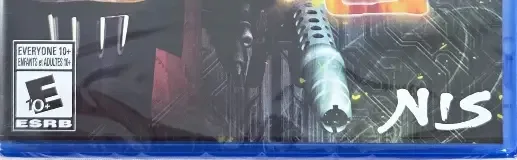 Raiden IV x Mikado Remix, the ESRB box on its front