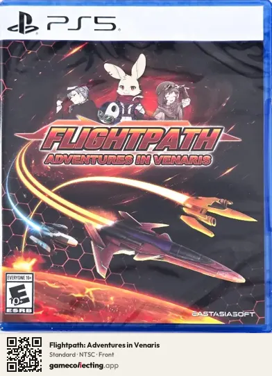 Flightpath: Adventures in Venaris PlayStation 5, NTSC box front