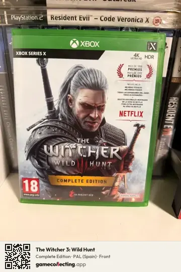 The Witcher 3: Wild Hunt Xbox Series X, Spain box front