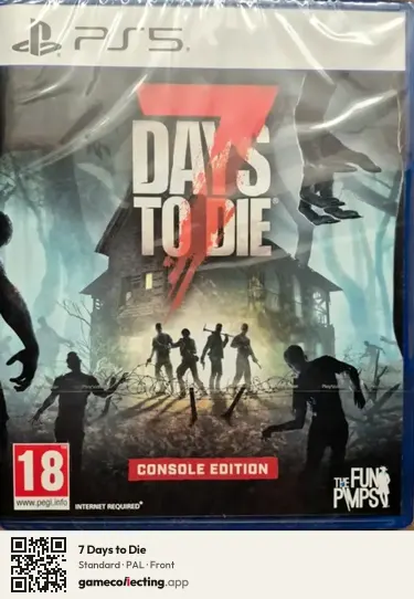 7 Days to Die PlayStation 5, PAL box front